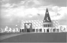 L'espace provisoire Euro Disney.
